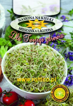 Nasiona na kiełki – Mieszanka Łagodna