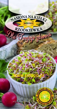 Nasiona na kiełki – Rzodkiewka