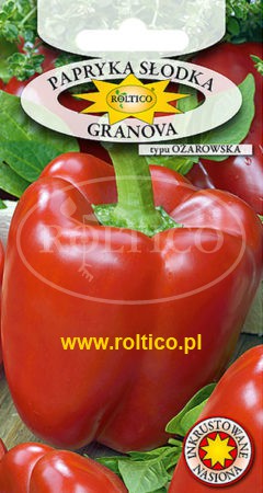 Papryka słodka Granova typu Ożarowska